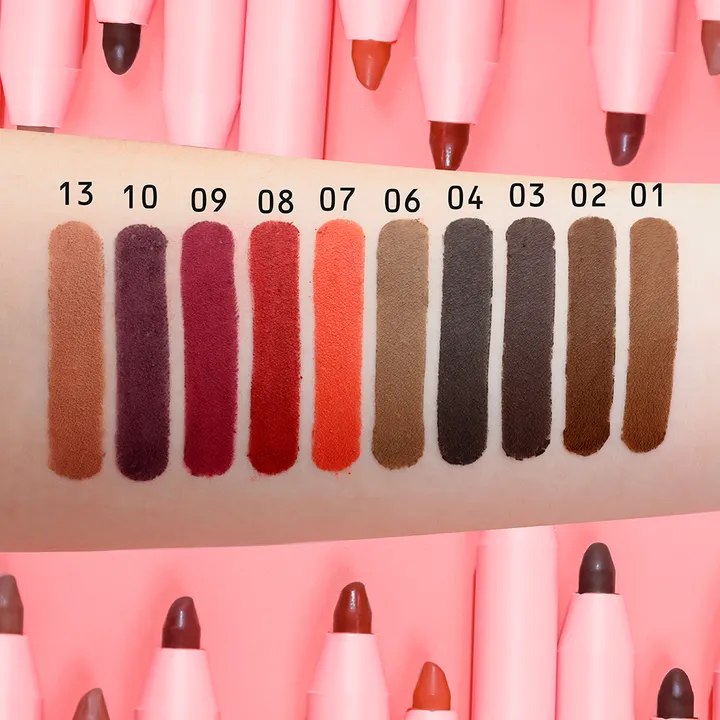 محدد شفاه كريمي -Wholesale Organic Nude Long Lasting