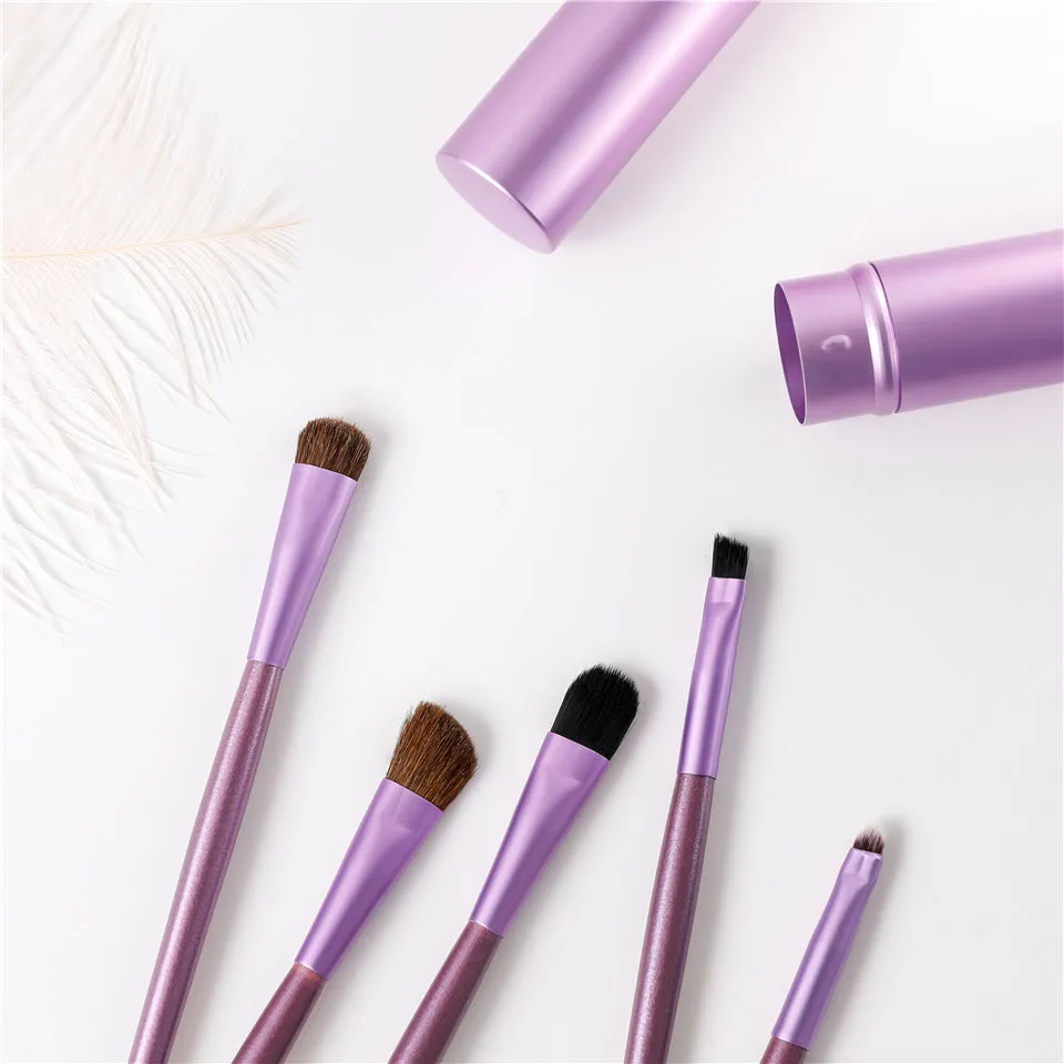5pcs Portable Mini Eye Makeup Brush