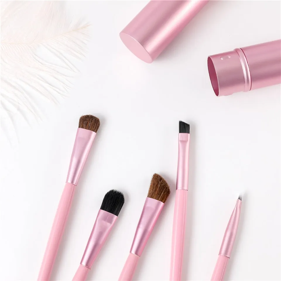 5pcs Portable Mini Eye Makeup Brush
