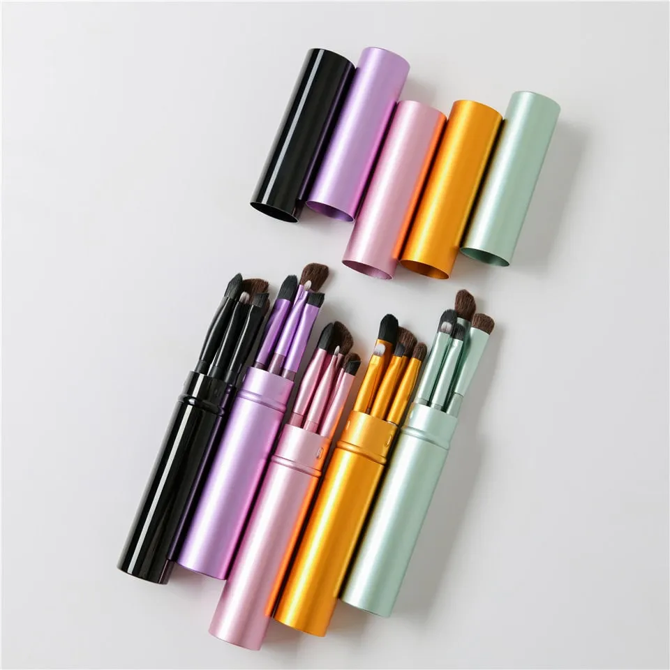 5pcs Portable Mini Eye Makeup Brush