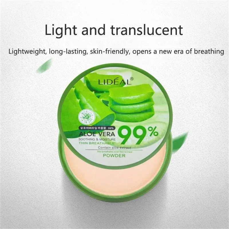 Aloe Vera Softening Concealer Foundation: Matte & Shimmer Finish Oil Control Makeup