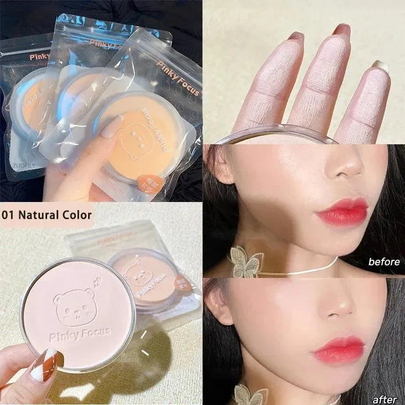 Aloe Vera Softening Concealer Foundation: Matte & Shimmer Finish Oil Control Makeup
