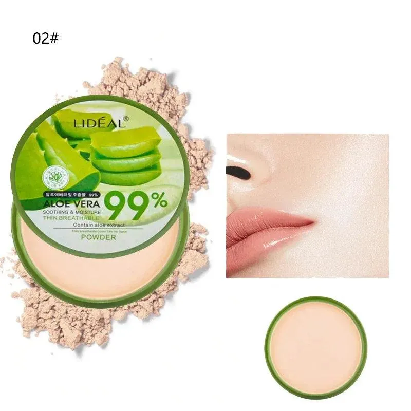 Aloe Vera Softening Concealer Foundation: Matte & Shimmer Finish Oil Control Makeup