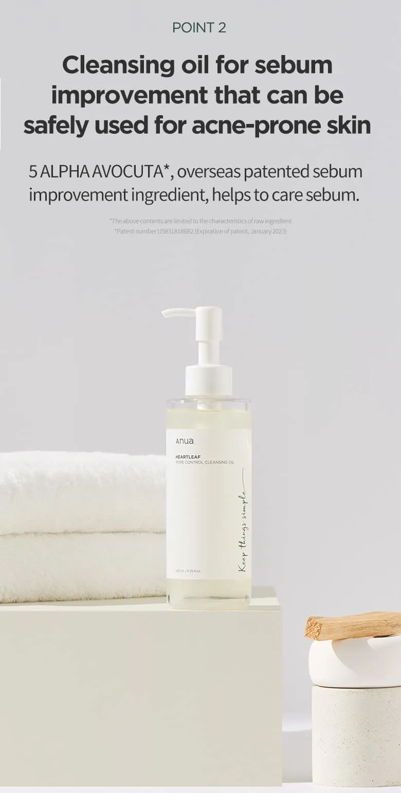 Anua Heartleaf Pore Control Cleansing Oil 200ml
