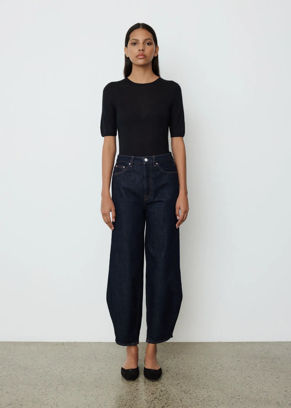 Barrel Leg Jeans 30"