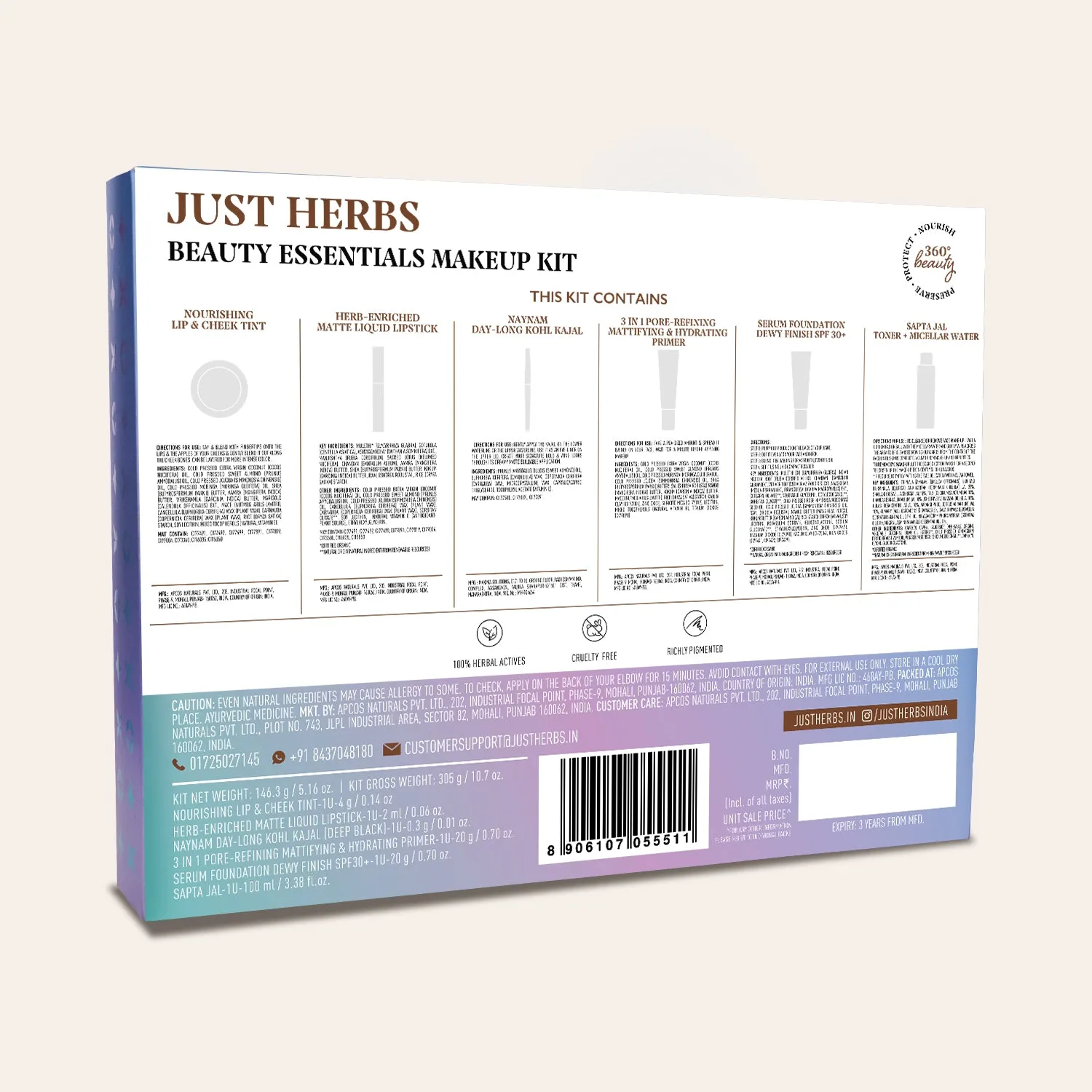 Beauty Essentials Makeup Kit