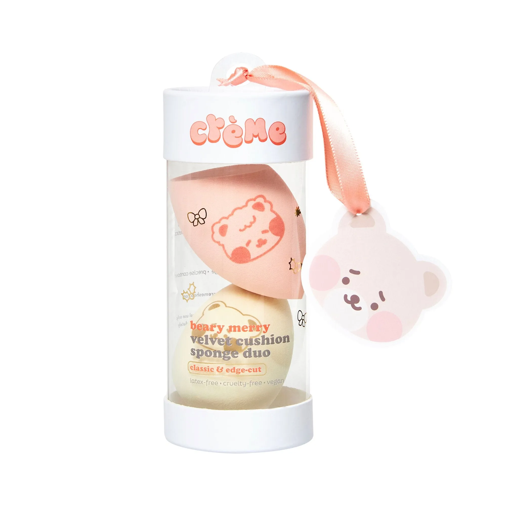 Boba Bears Beary Velvet Cushion Sponge Duo
