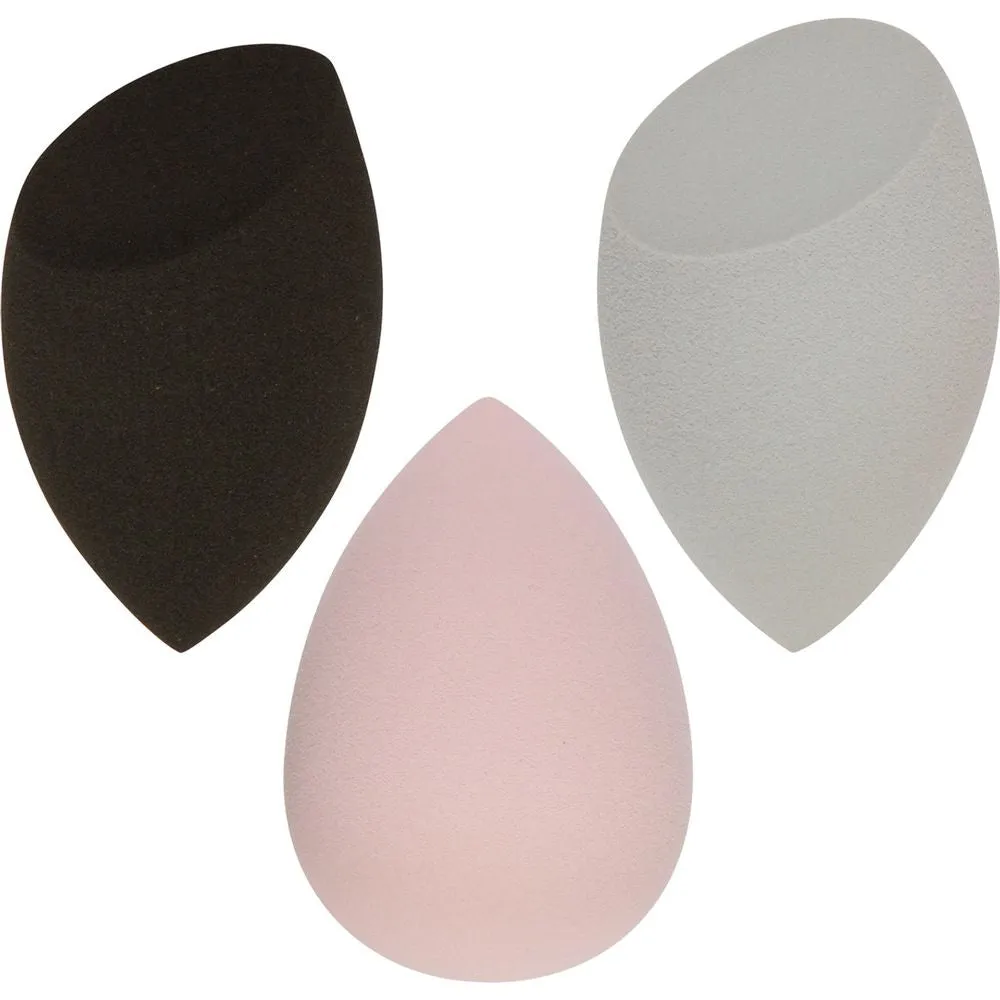 Cala Pro Blending Sponge Trio: Black (3Pcs)