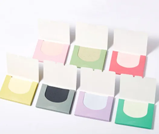 Charcoal Oil Blotting Sheets - MOQ 200 pcs