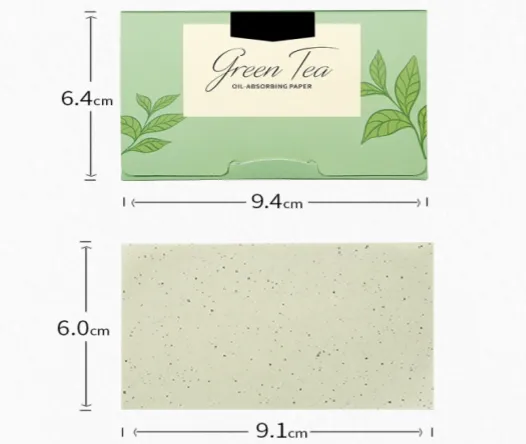 Charcoal Oil Blotting Sheets - MOQ 200 pcs