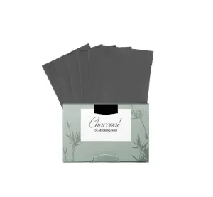 Charcoal Oil Blotting Sheets - MOQ 200 pcs