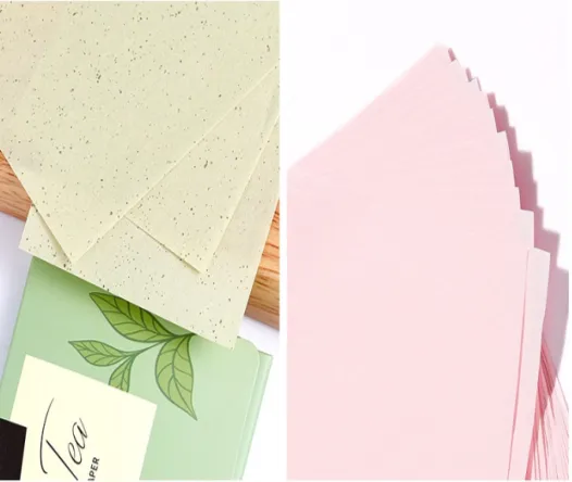Charcoal Oil Blotting Sheets - MOQ 200 pcs