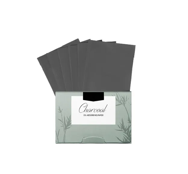 Charcoal Oil Blotting Sheets - MOQ 200 pcs