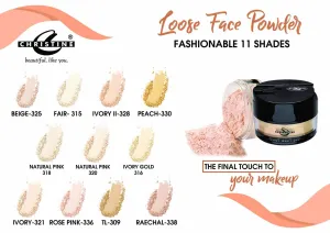 CHRISTINE OIL FREE LOOSE FACE POWDER IVORY-321