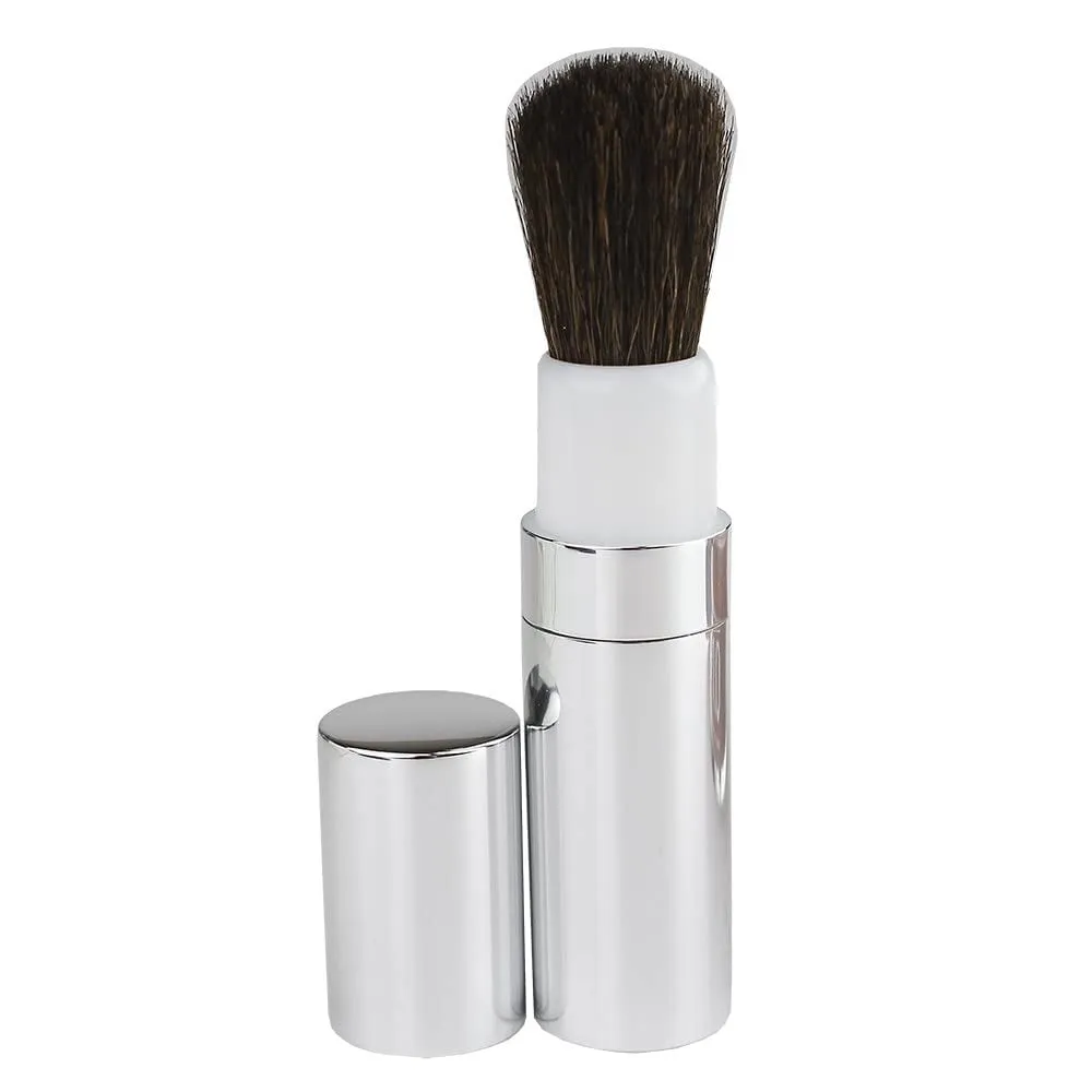 Clinique Blended Lightweight Face Powder For Every Skin Type & Brush- 08 Transparency Neutral, 1.2 oz