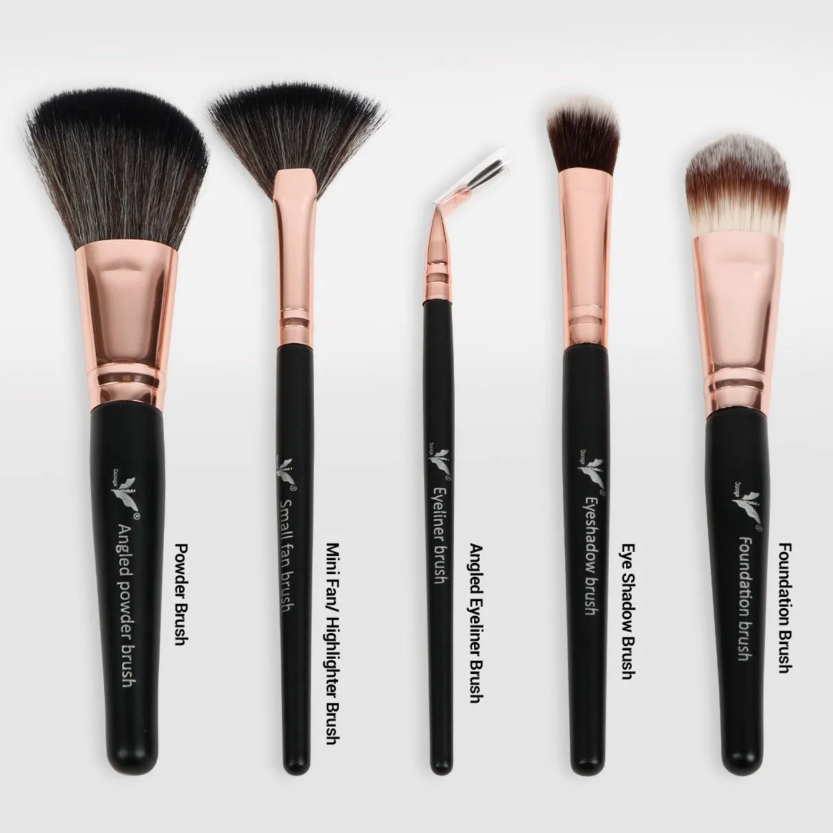 Complexion Makeup Brush Kit 5pcs