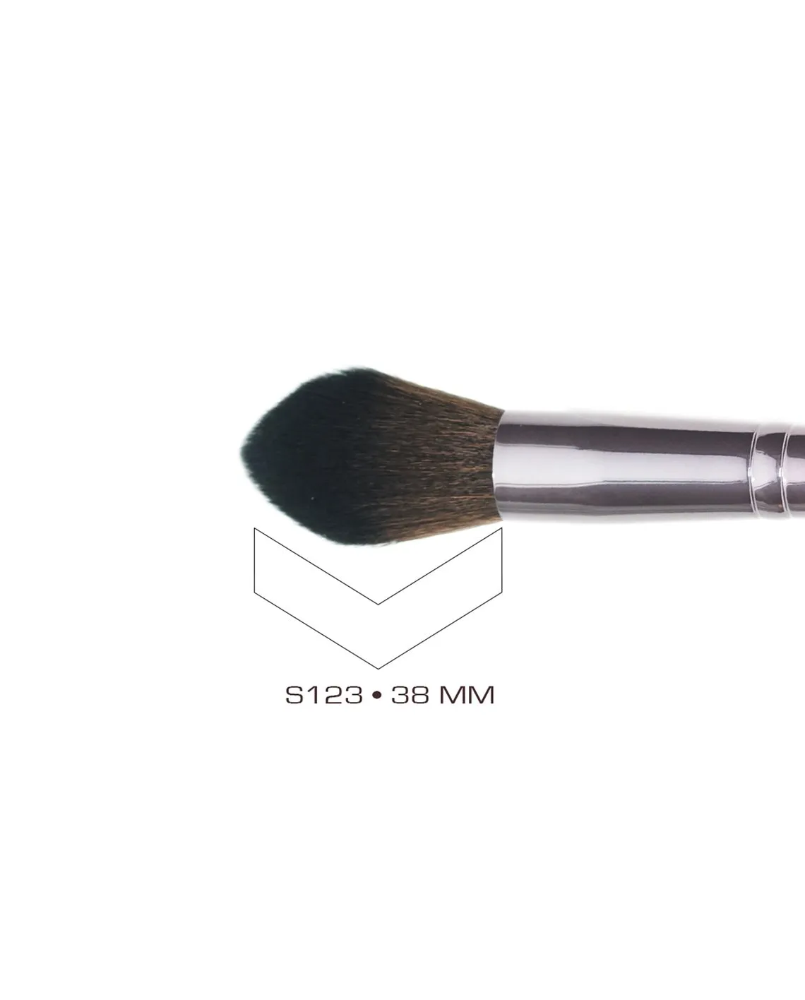 Cozzette Beauty S123 Diamond Stylist Brush