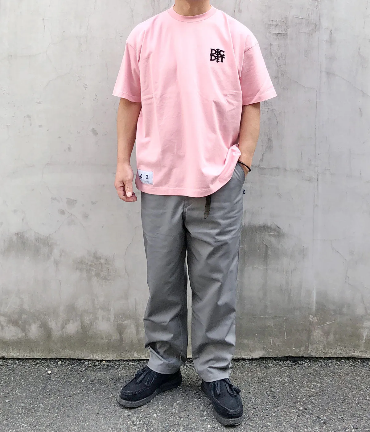 DESCENDANT/DC-6 TC TWILL TROUSERS (GRAY)