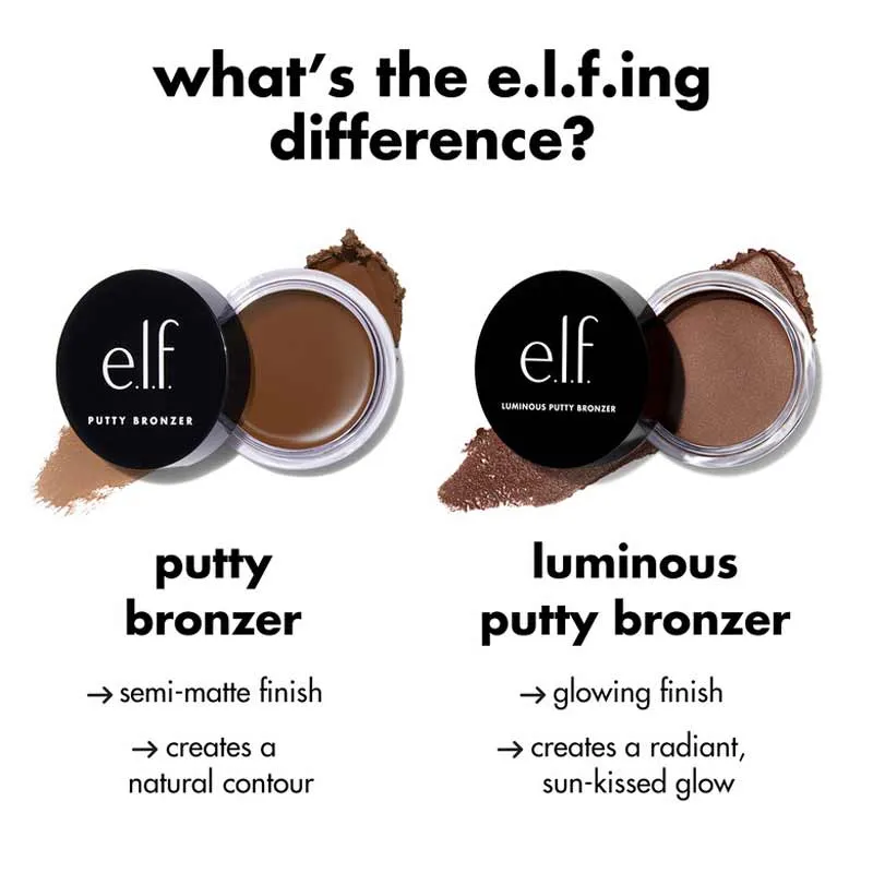 e.l.f. Luminous Putty Bronzer