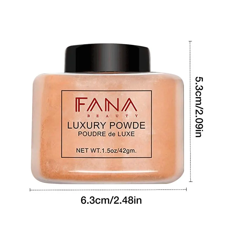 FANA Loose Powder Makeup Oil-Control Brightening Invisible Pores Makeup Powder