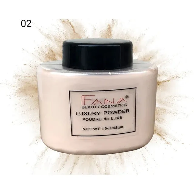FANA Loose Powder Makeup Oil-Control Brightening Invisible Pores Makeup Powder