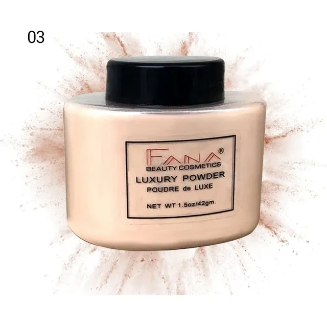 FANA Loose Powder Makeup Oil-Control Brightening Invisible Pores Makeup Powder