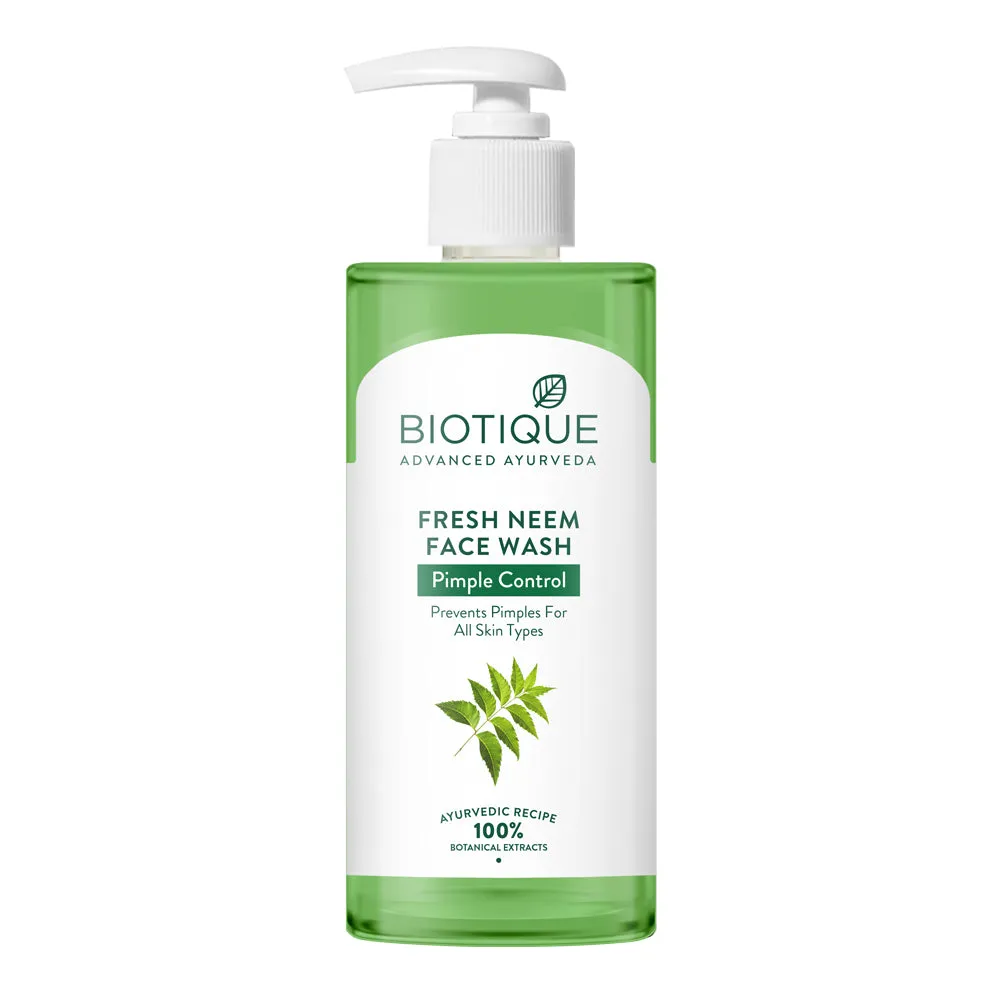 Fresh Neem Pimple Control Face Wash