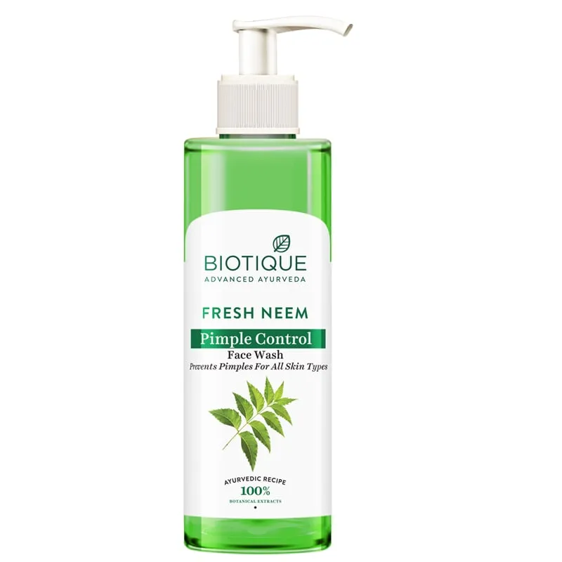 Fresh Neem Pimple Control Face Wash