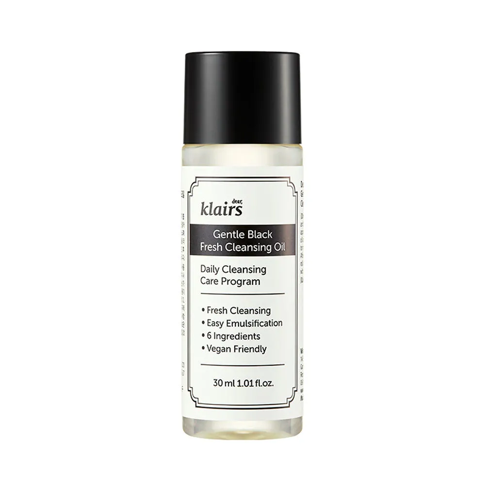Gentle Black Fresh Cleansing Oil