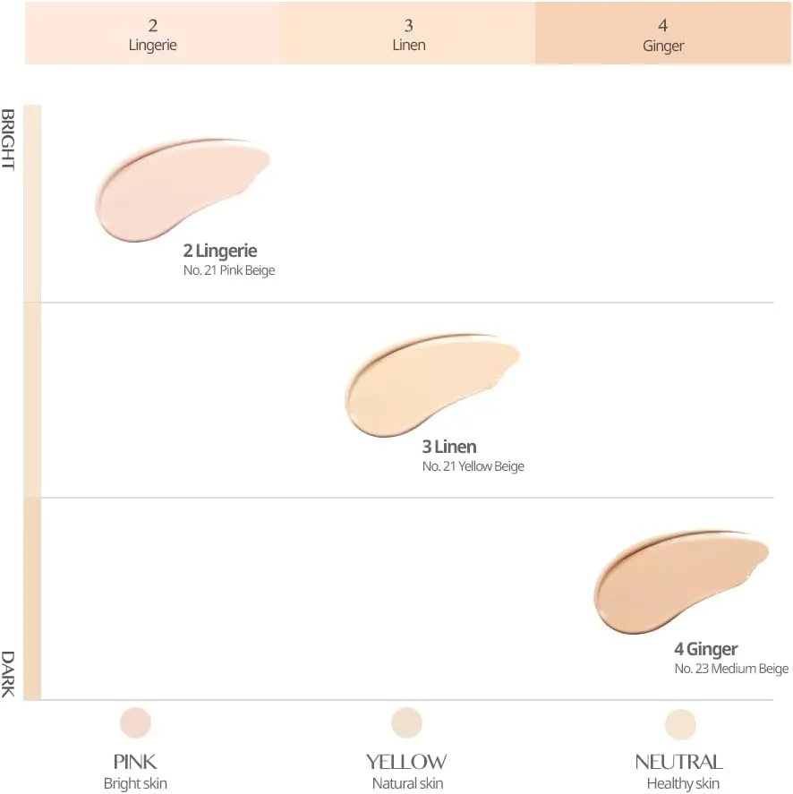 Kill Cover Mesh Glow Cushion Set in #04 Ginger