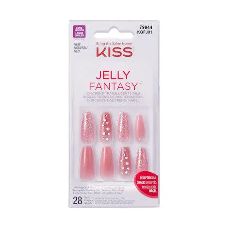 Kiss Gel Fantasy Jelly False Nails