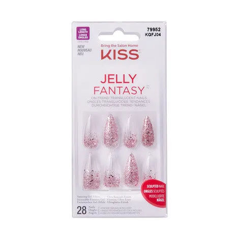 Kiss Gel Fantasy Jelly False Nails