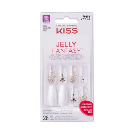 Kiss Gel Fantasy Jelly False Nails