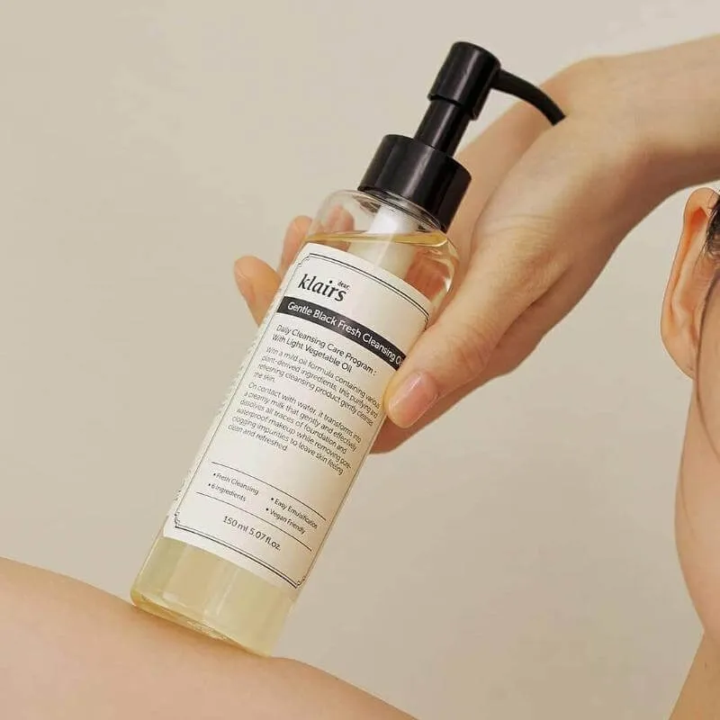 Klairs Gentle Black Fresh Cleansing Oil