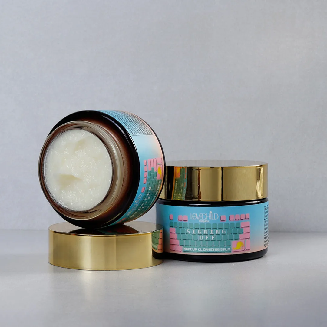 Makeup Remover & Cleansing Balm-  'Signing Off'