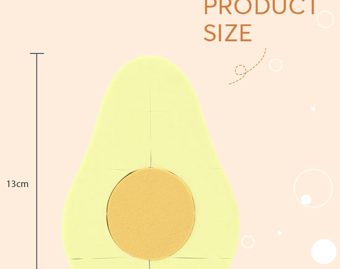 Makeup Sponge (Avocado)