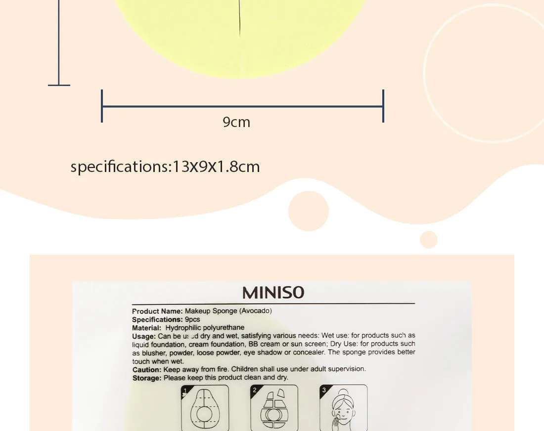 Makeup Sponge (Avocado)