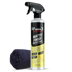 Matte Finish Protectant Bike Polish 300ml   Microfiber Cloth Towel 350GSM | Matte Polish for Bike
