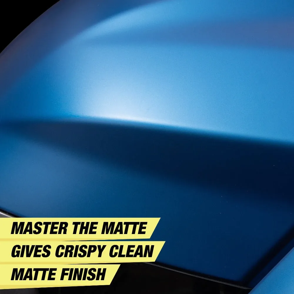 Matte Finish Protectant Bike Polish 300ml   Microfiber Cloth Towel 350GSM | Matte Polish for Bike