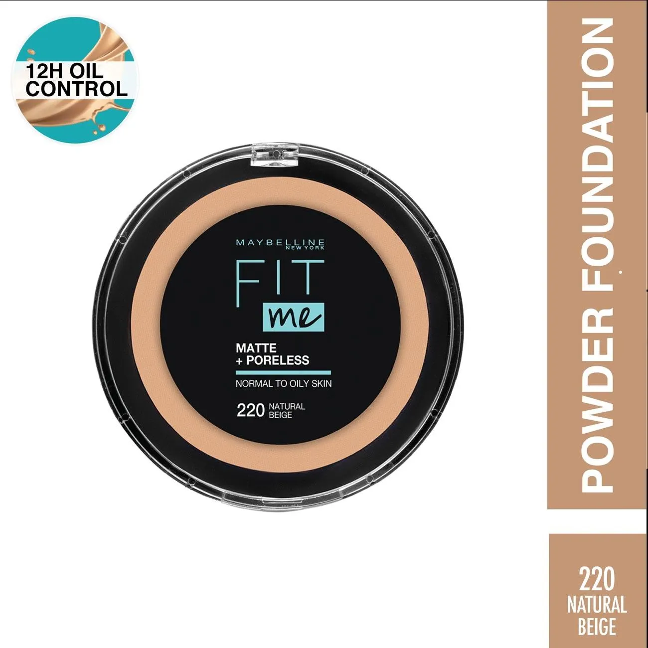 Maybelline New York Fit Me- Perfect Matte Finish & Poreless Powder that lasts up to 16 hours