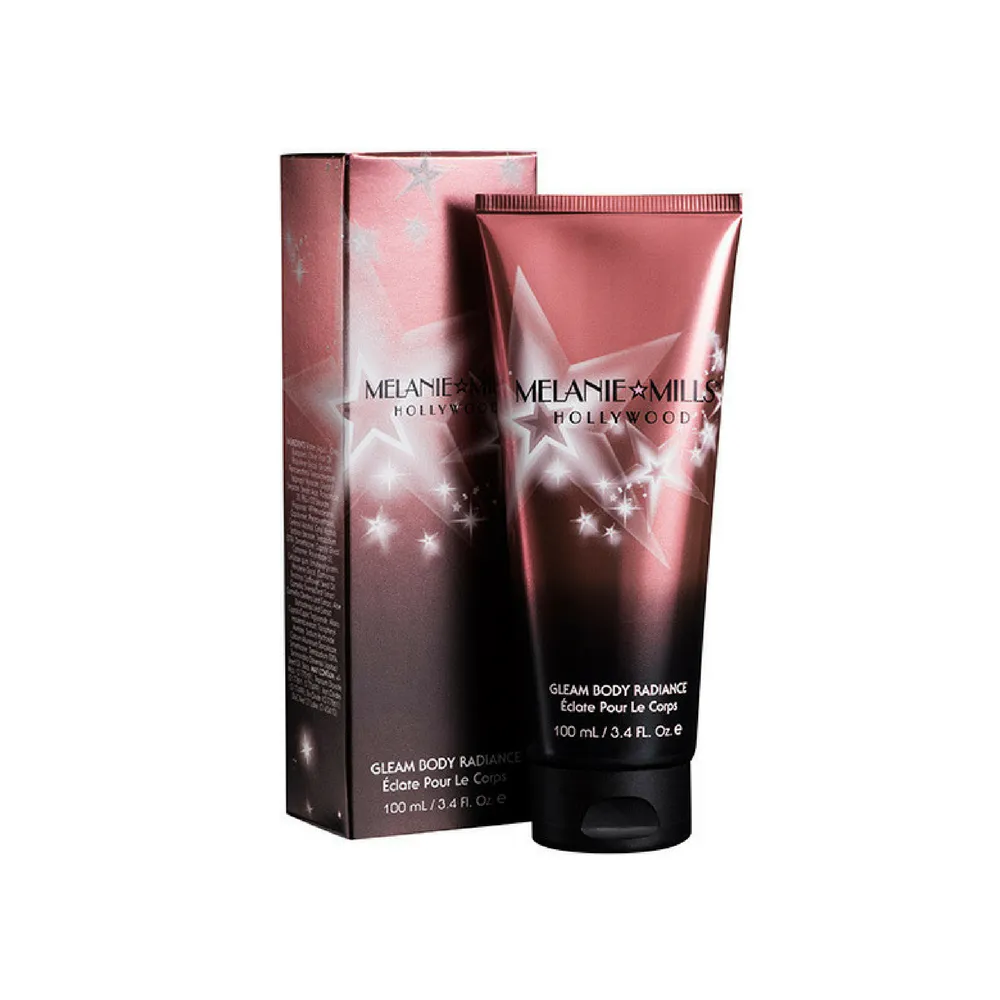 Melanie Mills Hollywood Gleam Body Radiance Deep Gold