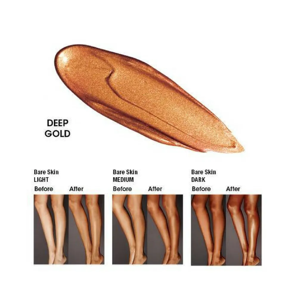 Melanie Mills Hollywood Gleam Body Radiance Deep Gold