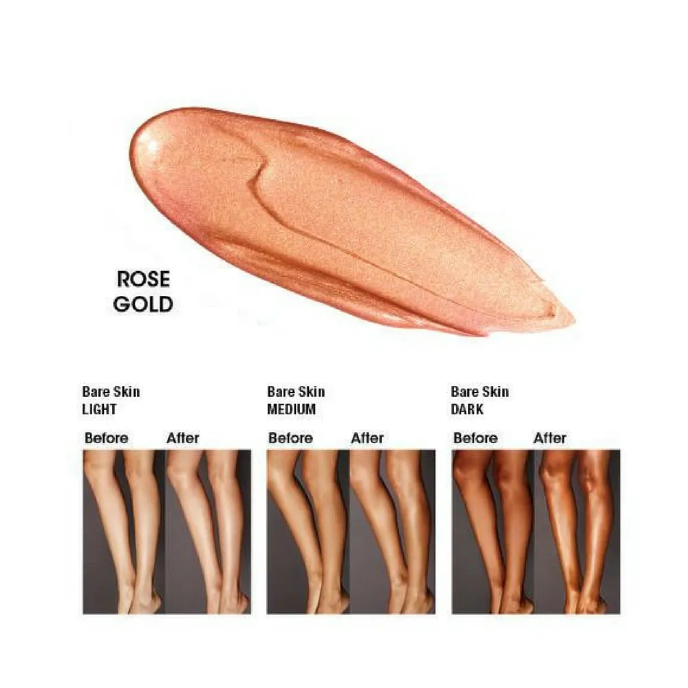 Melanie Mills Hollywood Gleam Body Radiance Rose Gold