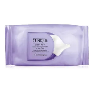 Micellar cleansing wipes for face and eyes Clinique, 50 pcs.