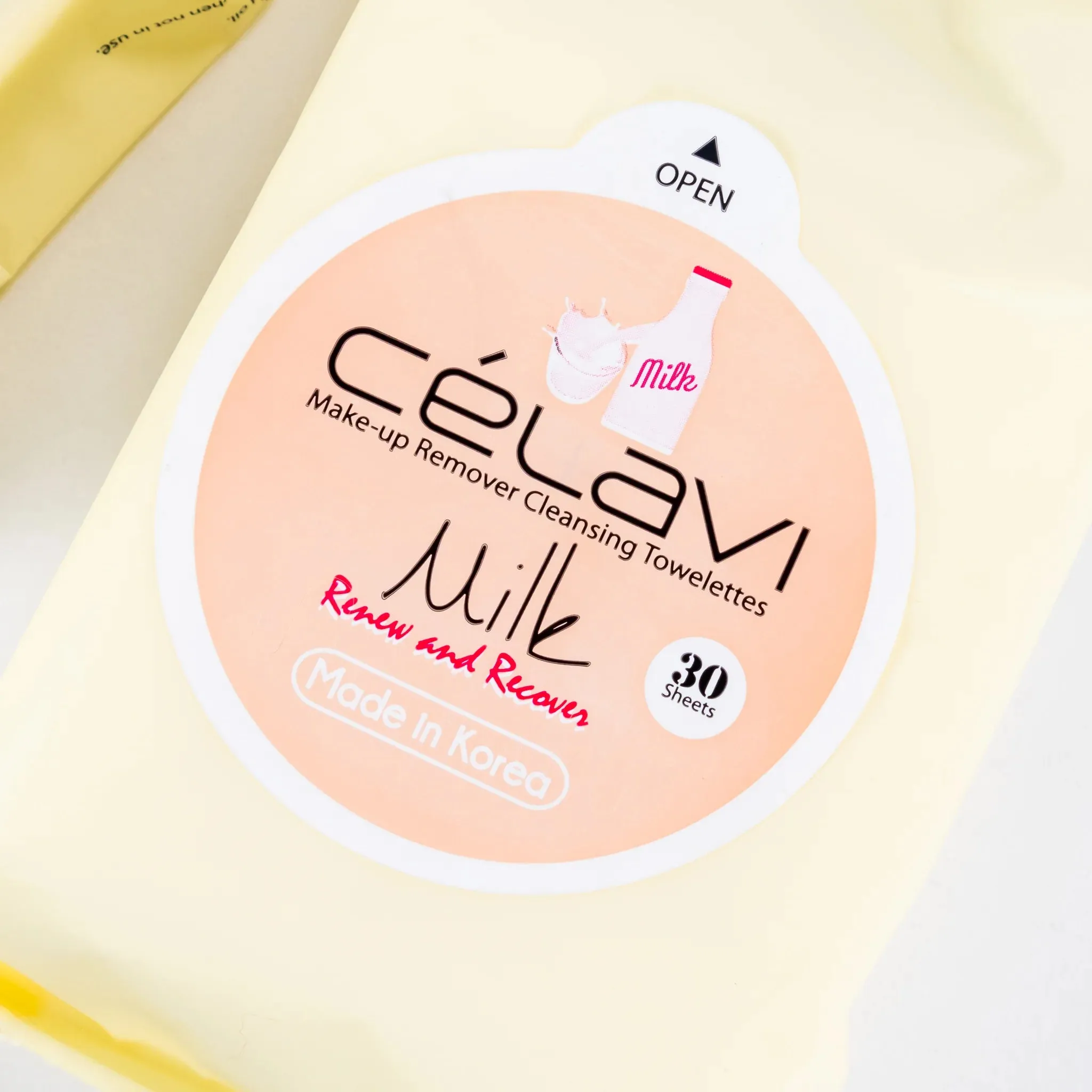 MILK CLEANSING WIPES