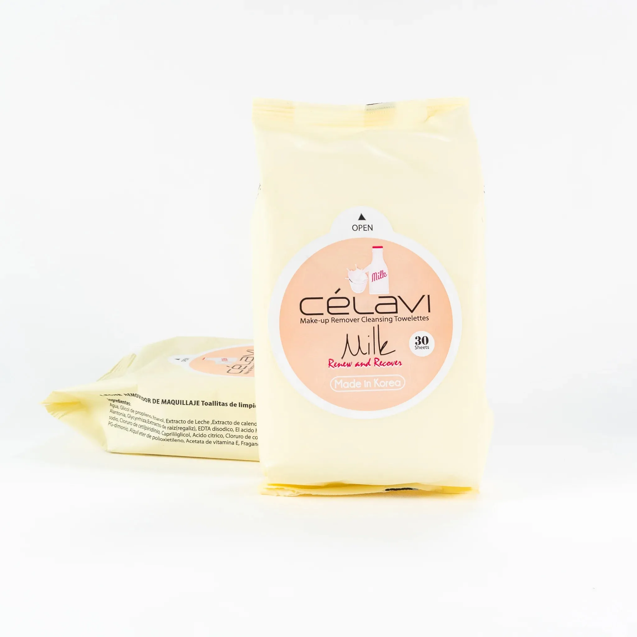 MILK CLEANSING WIPES