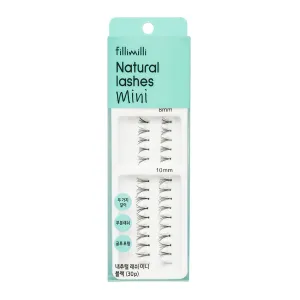 Natural Lashes Mini Black 30pcs