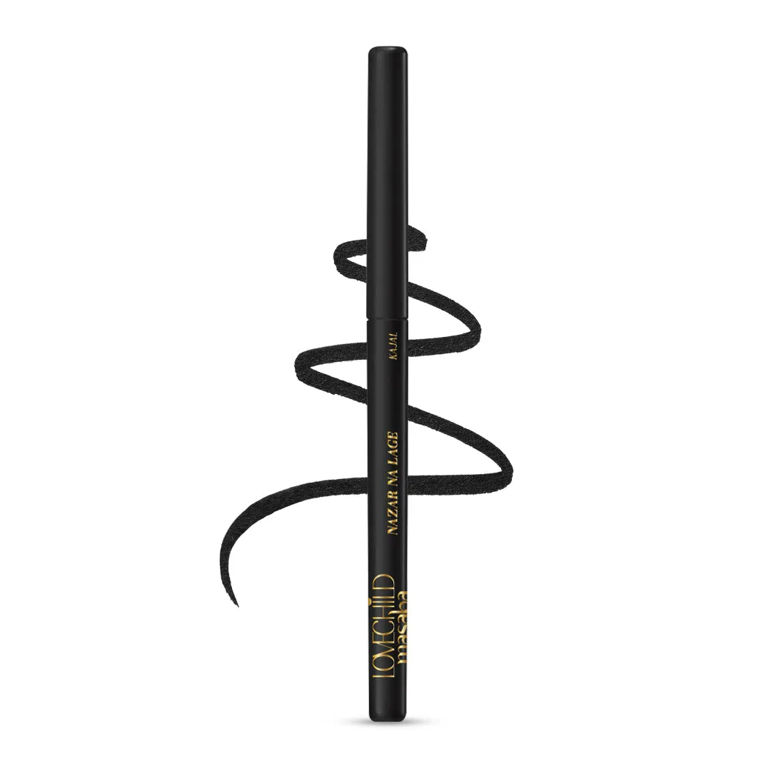 Nazar Na Lage Smooth - Talking Kajal ( Coal Black) Water-proof & Smudge-proof
