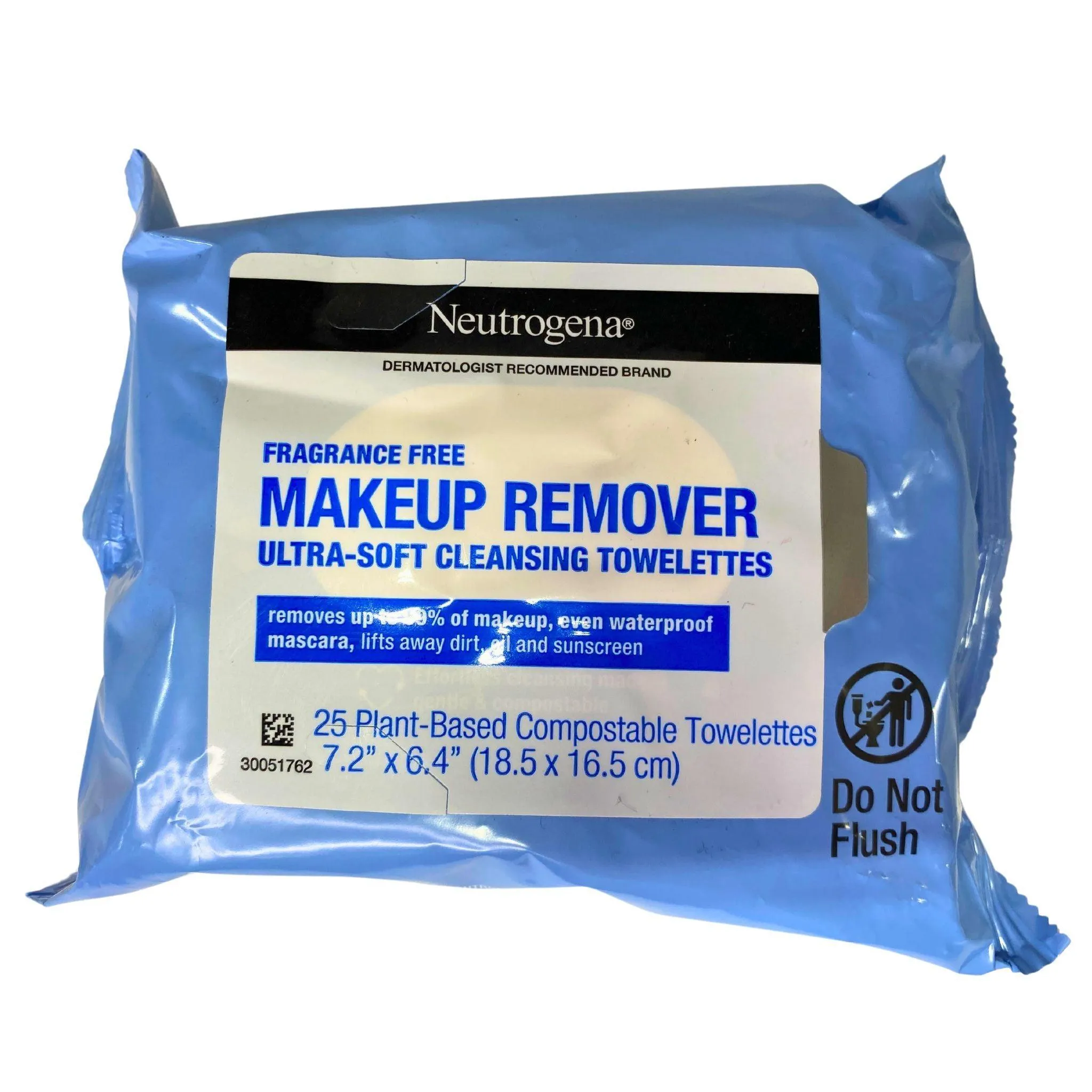 Neutrogena Fragrance Free Makeup Remover Ultra Soft Cleansing Towelettes (30 Pcs Lot)