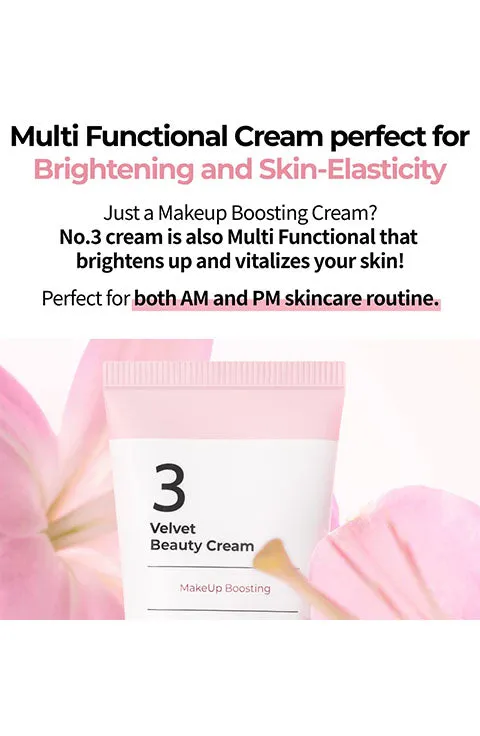 [numbuzin] No.3 Velvet Beauty Cream (60Ml/2.02fl.oz)